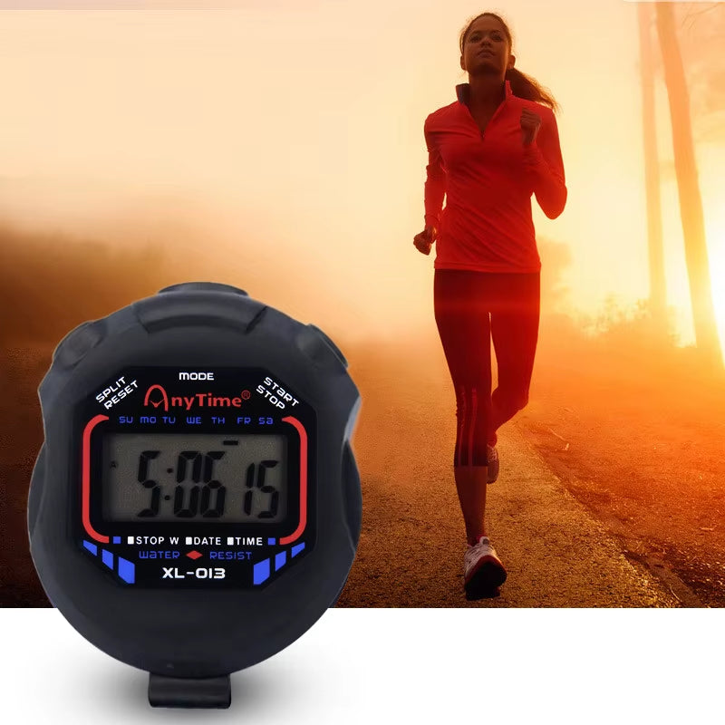 Sports Stopwatch Accurate Lcd Professional Handheld Stopwatch for Sports Best-Selling Sports Handheld Sporty Waterproof Durable