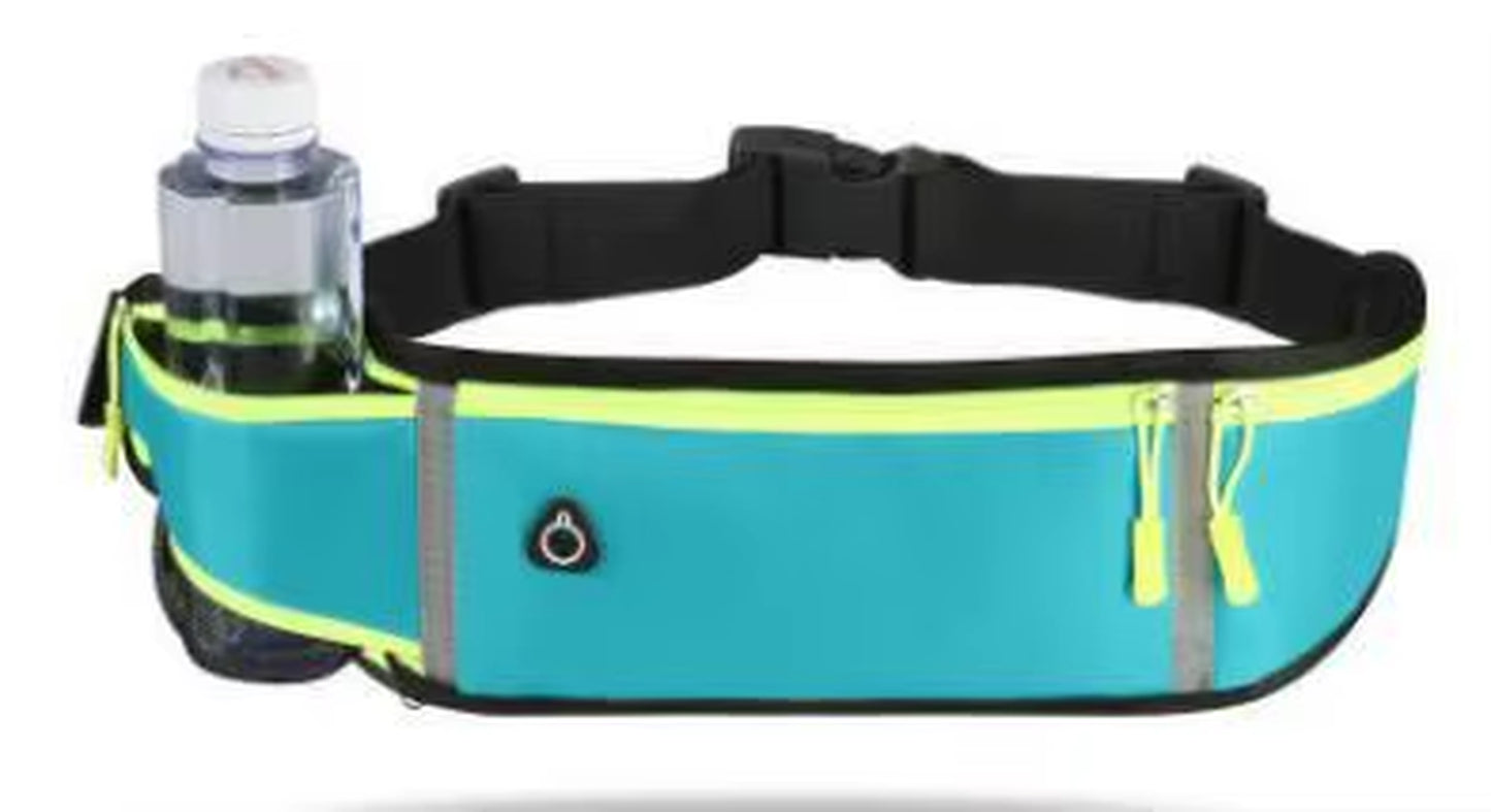 Running Waist Bag Double Pocket Bag Waterproof Phone Belt Personal Purse Waist Pack Man Women Unisex High Qualityt Bag