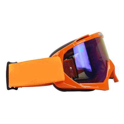 Off Road Goggle ORANGE FRAME off Road Goggle for Ready to Racing Sports Corss Sports Moto Sports Gears