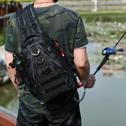 Multi-Layer Multifunctional Fishing Outdoor Backpack