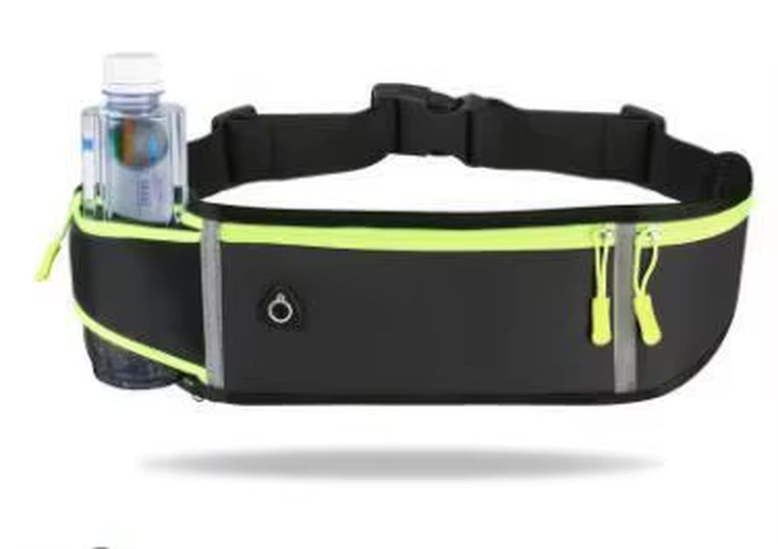 Running Waist Bag Double Pocket Bag Waterproof Phone Belt Personal Purse Waist Pack Man Women Unisex High Qualityt Bag